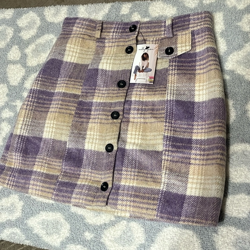 Molly Green Teagan Mini Skirt